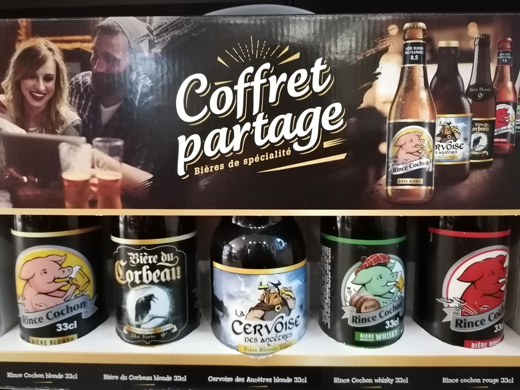 COFFRET PARTAGE (5x0,33CL)